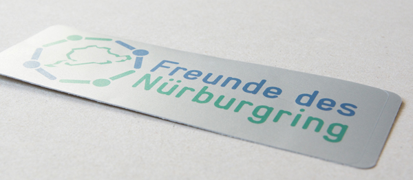 Beispielaufkleber