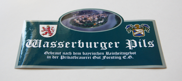 Beispielaufkleber